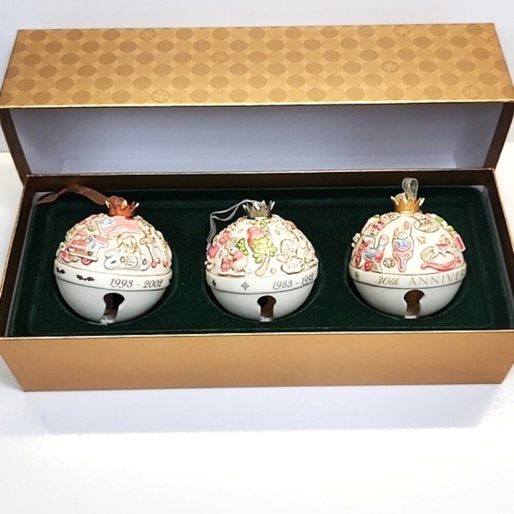 Hallmark 30th Anniversary Commemorative Bells